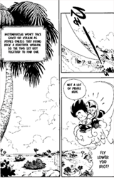 A page from The Dragon Ball Project. DB03-015