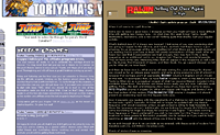 Jump vs. Raijin: Toriyama's World and Project Omanga's homepage. jump_vs_raijin